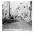 Verdun. Rue St Pierre en ruines