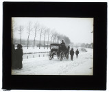 Effet de neige chemin de La Madeleine - février 1909