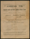 Amiens-tir, organe officiel de l'amicale des anciens sous-officiers, caporaux et soldats d'Amiens, numéro 46 (janvier 1938)
