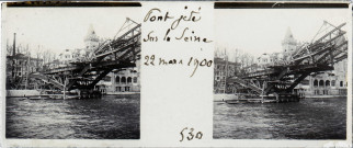 Pont jeté sur la Seine