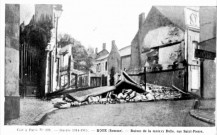 Guerre 1914-1915 - Ruines de la maison Delle, rue Saint-Pierre