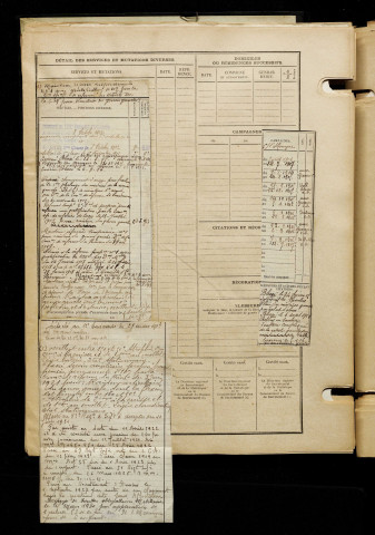 François, Jean Antoine, né le 16 juin 1891 à Amiens (Somme), classe 1911, matricule n° 1287, Bureau de recrutement d'Amiens