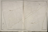 Plan du cadastre napoléonien - Beauval : E1 et F1