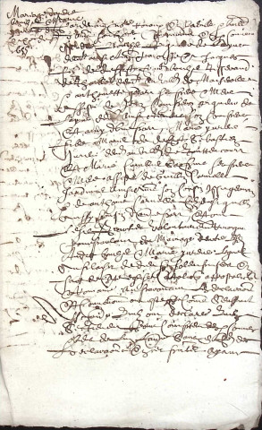 Etude de Me Antoine Perdu à Amiens (étude n°26). Minutes de l'année 1655