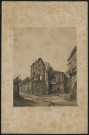 Ruines de l'église Saint-Thomas à Beauvais. (Picardie)