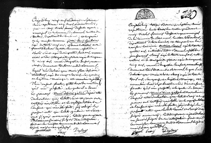 Beauval (Saint-Nicolas) : naissances, mariages, décès