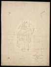 Plan du cadastre napoléonien - Grécourt : tableau d'assemblage