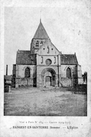Guerre 1914-1915 - L'Eglise