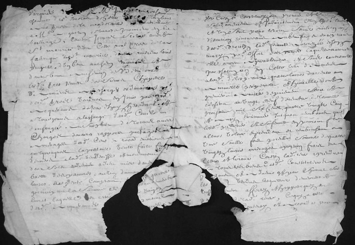 Etude de Me Henri Louette à Amiens (étude n°22). Minutes de l'année 1684