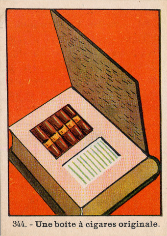 Chocolat Magniez-Baussart, Amiens. Image 344 : une boîte à cigares originale