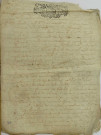 Etude de Me Jacques Godquin à Ault. Minutes des années 1650-1651