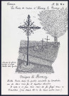 Vraignes-lès-Hornoy : belle croix dans la partie ancienne du cimetière - (Reproduction interdite sans autorisation - © Claude Piette)