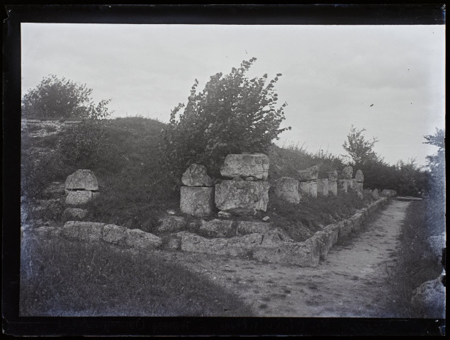 Ruines de Champlieu à Orrouy - septembre 1901