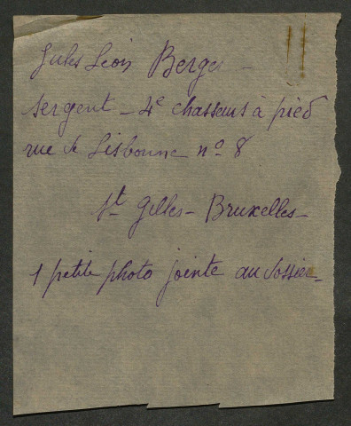 Témoignage de Bacquet, Jean et correspondance avec Jacques Péricard