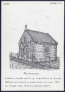 Royaucourt (Oise) : chapelle isolée entre le cimetière et le village - (Reproduction interdite sans autorisation - © Claude Piette)