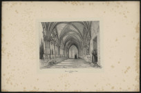 Cloître de la cathédrale de Noyon. (Picardie)