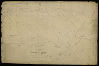Plan du cadastre napoléonien - Martigny (Matigny) : Pâtures du chemin de Saint Quentin, Empoeuilly ; Offoy (Les), B