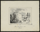 Porte de la voirie en 1820 à Amiens