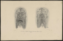 Clefs de voûte de la chapelle de Notre-Dame de Bon-Secours. Cathédrale de Noyon. (Picardie)