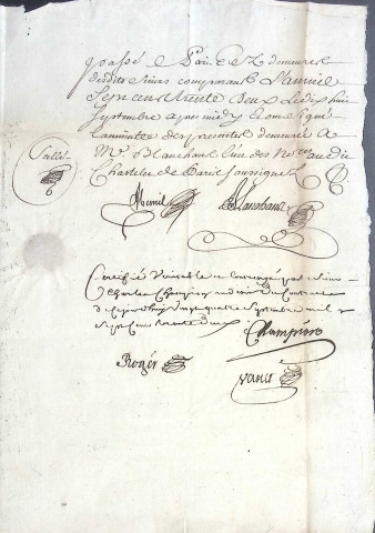 Etude de Me Louis Varlet à Amiens (étude n°18). Minutes de l'année 1732