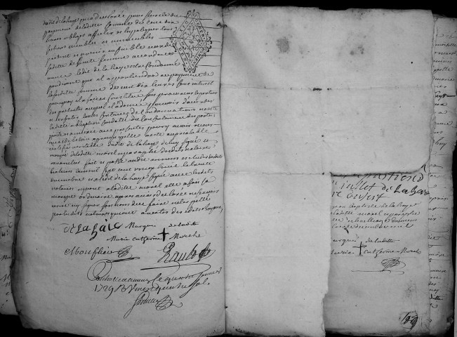 Etude de Me Grégoire Rault à Amiens (étude n°21). Minutes de l'année 1728