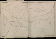 Plan du cadastre napoléonien - Atlas cantonal - Suzanne : tableau d'assemblage