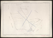 Plan du cadastre rénové - Moyenneville : section ZA