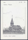 Ourcel-Maison (Oise) : l'église Saint-Lucien - (Reproduction interdite sans autorisation - © Claude Piette)