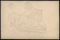 Plan du cadastre napoléonien - Candas : Bornes (Les) ; Vauvas (Le), D2