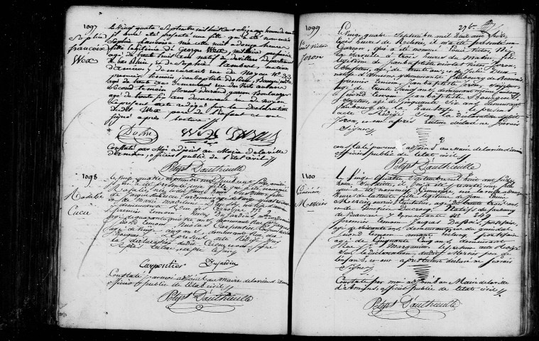 Amiens : naissances (1816)