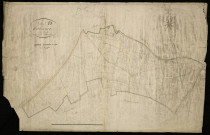Plan du cadastre napoléonien - Herbecourt : D