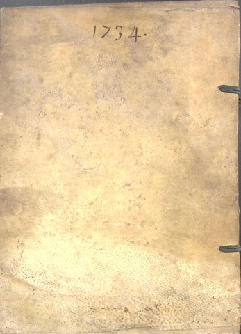 Etude de Me Charles Deligny à Amiens (étude n°5). Minutes de l'année 1734