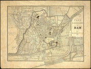 Plan de la ville et du château de Ham