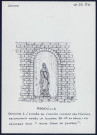 Abbeville : oratoire à l'entrée de l'ancien couvent des minimes Notre-Dame de Lourdes - (Reproduction interdite sans autorisation - © Claude Piette)