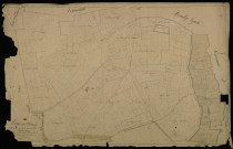 Plan du cadastre napoléonien - Estrees-Mons (Mons-en-Chaussée) : Grande Pature (La), B
