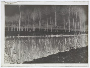 Vue prise à Dreuil chemin du halage - novembre 1905