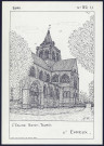 Evreux (Eure) : l'église - (Reproduction interdite sans autorisation - © Claude Piette)