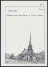 Maucourt : église de la nativité de la Sainte-Vierge - (Reproduction interdite sans autorisation - © Claude Piette)