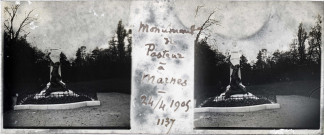 Monument de Pasteur à Marnes