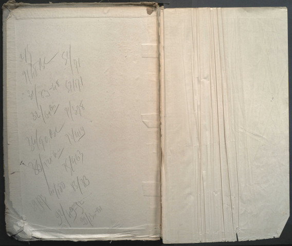 Table des successions et absences du bureau d'Amiens