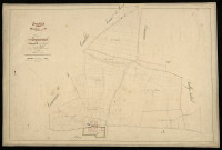 Plan du cadastre napoléonien - Combles (Frégicourt) : Camassan (Le), A (devient la section D de la commune de Combles)