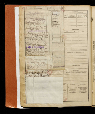 Nobécourt, Victor Eugène, né le 10 décembre 1892 à Mesnil-Bruntel (Somme), classe 1912, matricule n° 531, Bureau de recrutement de Péronne