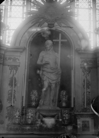 Chapelle I : Statue Christ de resurection