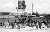 Beauval - La gare et l'usine Saint