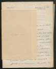Témoignage de Gillet, Paul et correspondance avec Jacques Péricard