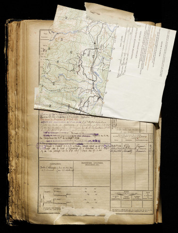 Cailleux, Jules Désiré, né le 13 août 1898 à Y (Somme), classe 1918, matricule n° 666, Bureau de recrutement de Péronne