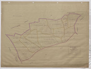 Plan du cadastre rénové - Longavesnes : section A