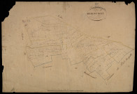 Plan du cadastre napoléonien - Behencourt : C