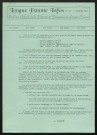 Longue Paume Infos (numéro 12), bulletin officiel de la Fédération Française de Longue Paume