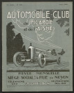 Automobile-club de Picardie et de l'Aisne. Revue mensuelle, 165, avril 1925